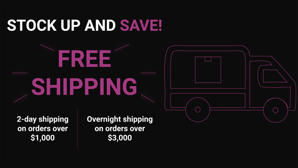 Stock up and save with Free Shipping
